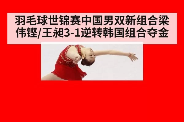 羽毛球世锦赛中国男双新组合梁伟铿/王昶3-1逆转韩国组合夺金
